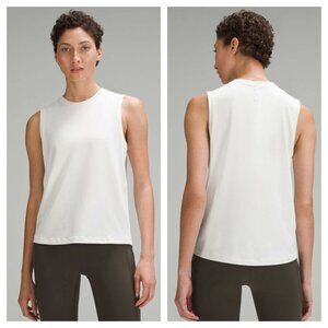 Lululemon License to Train Classic Fit Tank Top Heathered Bone W1EMQS Women's 6